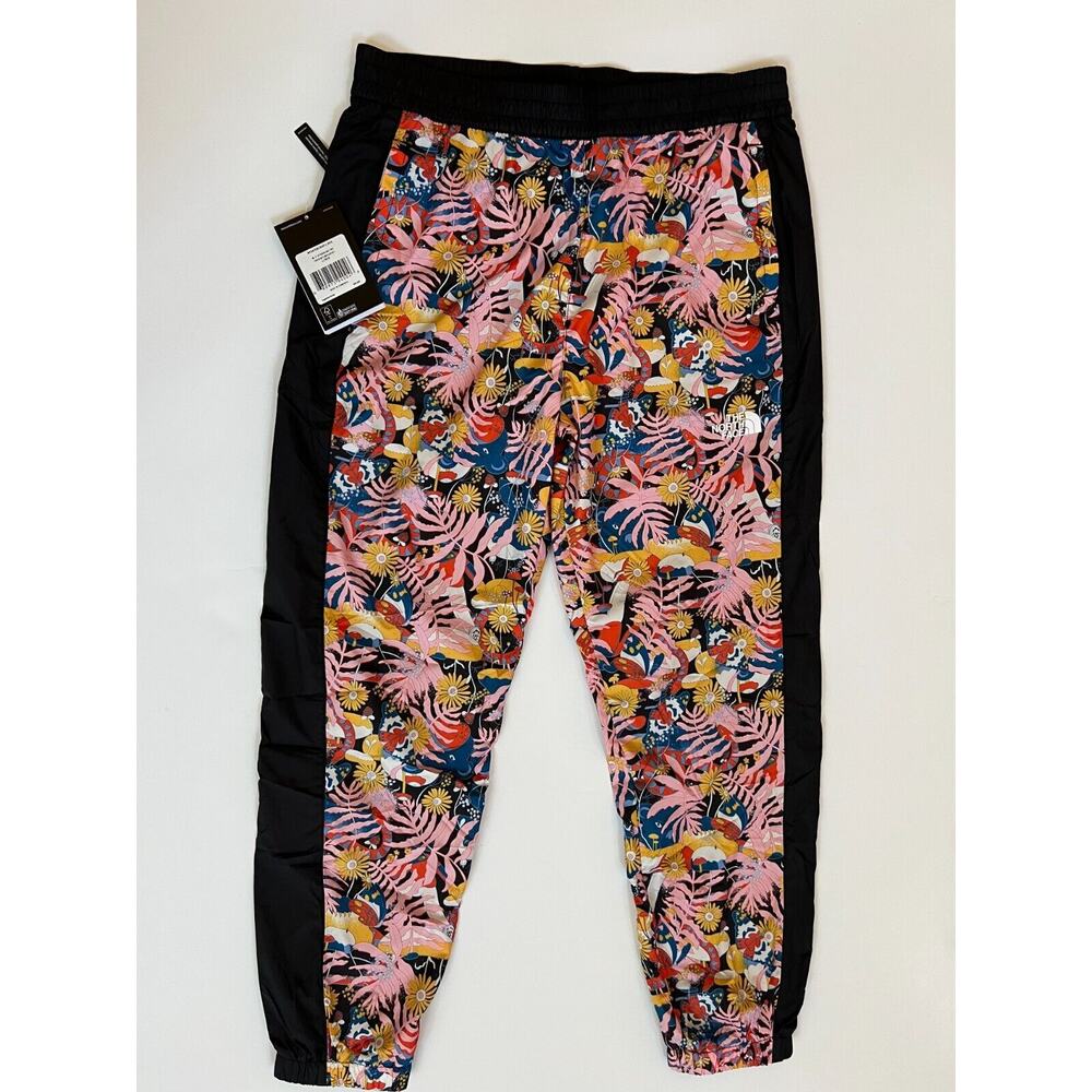 The North Face Woman's Printed Hydrenaline 2000 Windwall Flowers Pants Size L - Picture 9 of 12